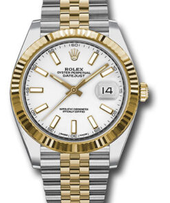 Đồng Hồ Rolex 126333 wij - Datejust 41 Steel and Yellow Gold - Fluted Bezel - Jubilee126333wij-1