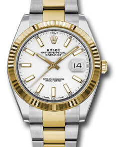Đồng Hồ Rolex 126333 wio - Datejust 41 Steel and Yellow Gold - Fluted Bezel - Oyster126333wio-1