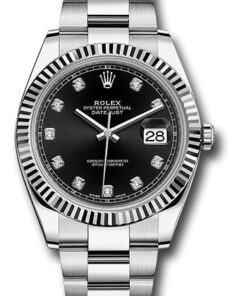 Đồng Hồ Rolex 126334 bkdo - Datejust 41 Steel and White Gold - Fluted Bezel - Oyster126334bkdo-1