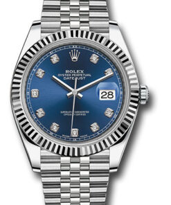 Đồng Hồ Rolex 126334 bldj - Datejust 41 Steel and White Gold - Fluted Bezel - Jubilee126334bldj-1