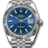 Đồng Hồ Rolex 126334 blij - Datejust 41 Steel and White Gold - Fluted Bezel - Jubilee 1 126334blij-1
