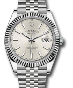 Đồng Hồ Rolex 126334 sij - Datejust 41 Steel and White Gold - Fluted Bezel - Jubilee126334sij-1