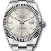 Đồng Hồ Rolex 126334 sio - Datejust 41 Steel and White Gold - Fluted Bezel - Oyster126334sio-1