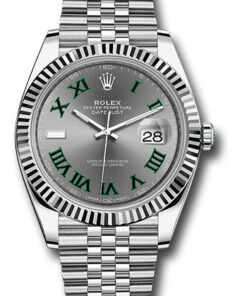 Đồng Hồ Rolex 126334 slgrj - Datejust 41 Steel and White Gold - Fluted Bezel - Jubilee126334slgrj-1
