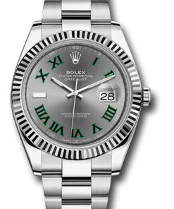 Đồng Hồ Rolex 126334 slgro - Datejust 41 Steel and White Gold - Fluted Bezel - Oyster126334slgro-1