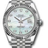 Đồng Hồ Rolex 126334 wmdj - Datejust 41 Steel and White Gold - Fluted Bezel - Jubilee126334wmdj-1