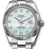 Đồng Hồ Rolex 126334 wmdo - Datejust 41 Steel and White Gold - Fluted Bezel - Oyster126334wmdo-1