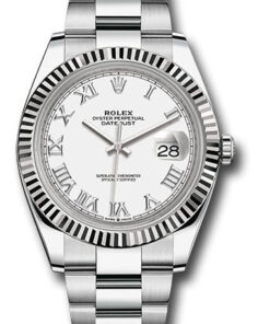 Đồng Hồ Rolex 126334 wro - Datejust 41 Steel and White Gold - Fluted Bezel - Oyster126334wro-1