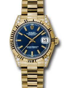 Đồng Hồ Rolex 178238 blip - Datejust 31 Yellow Gold - Fluted Bezel - Dia Case - PresidentĐồng Hồ Rolex 178238 blip - Datejust 31 Yellow Gold - Fluted Bezel - Dia Case - President