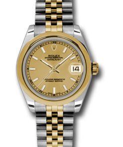 Đồng Hồ Rolex 178243 chij - Datejust 31 Steel and Yellow Gold - Domed Bezel - JubileeĐồng Hồ Rolex 178243 chij - Datejust 31 Steel and Yellow Gold - Domed Bezel - Jubilee