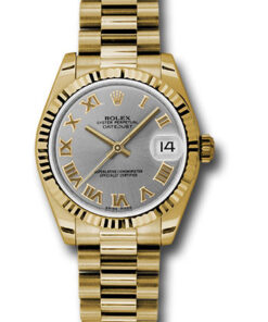 Đồng Hồ Rolex 178278 grp - Datejust 31 Yellow Gold - Fluted Bezel - PresidentĐồng Hồ Rolex 178278 grp - Datejust 31 Yellow Gold - Fluted Bezel - President