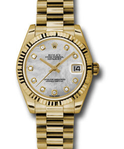 Đồng Hồ Rolex 178278 mdp - Datejust 31 Yellow Gold - Fluted Bezel - PresidentĐồng Hồ Rolex 178278 mdp - Datejust 31 Yellow Gold - Fluted Bezel - President