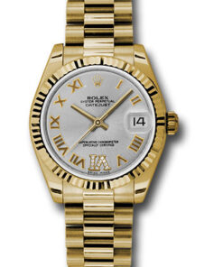 Đồng Hồ Rolex 178278 sdrp - Datejust 31 Yellow Gold - Fluted Bezel - PresidentĐồng Hồ Rolex 178278 sdrp - Datejust 31 Yellow Gold - Fluted Bezel - President