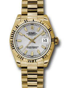 Đồng Hồ Rolex 178278 sip - Datejust 31 Yellow Gold - Fluted Bezel - PresidentĐồng Hồ Rolex 178278 sip - Datejust 31 Yellow Gold - Fluted Bezel - President
