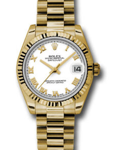 Đồng Hồ Rolex 178278 wrp - Datejust 31 Yellow Gold - Fluted Bezel - PresidentĐồng Hồ Rolex 178278 wrp - Datejust 31 Yellow Gold - Fluted Bezel - President