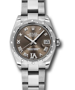 Đồng Hồ Rolex 178344 brdro - Datejust 31 Steel and White Gold - Domed 24 Dia Bezel - OysterĐồng Hồ Rolex 178344 brdro - Datejust 31 Steel and White Gold - Domed 24 Dia Bezel - Oyster