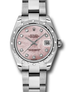 Đồng Hồ Rolex 178344 pmdo - Datejust 31 Steel and White Gold - Domed 24 Dia Bezel - OysterĐồng Hồ Rolex 178344 pmdo - Datejust 31 Steel and White Gold - Domed 24 Dia Bezel - Oyster