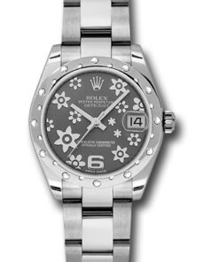 Đồng Hồ Rolex 178344 rfo - Datejust 31 Steel and White Gold - Domed 24 Dia Bezel - OysterĐồng Hồ Rolex 178344 rfo - Datejust 31 Steel and White Gold - Domed 24 Dia Bezel - Oyster