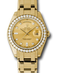 Đồng Hồ Rolex 18948 chd - Day-Date Special Edition Yellow Gold Masterpiece18948chd-1