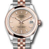 Đồng Hồ Rolex 278241 roij - Datejust 31 Steel and Everose Gold - Domed Bezel - Jubilee 2 278241roij 1