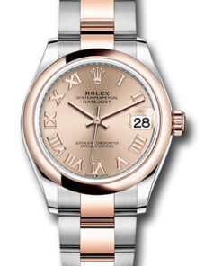 Đồng Hồ Rolex 278241 rsro - Datejust 31 Steel and Everose Gold - Domed Bezel - OysterĐồng Hồ Rolex 278241 rsro - Datejust 31 Steel and Everose Gold - Domed Bezel - Oyster