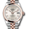 Đồng Hồ Rolex 278241 sdj - Datejust 31 Steel and Everose Gold - Domed Bezel - Jubilee 2 278241sdj 1