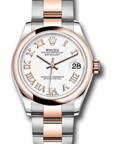 Đồng Hồ Rolex 278241 wro - Datejust 31 Steel and Everose Gold - Domed Bezel - OysterĐồng Hồ Rolex 278241 wro - Datejust 31 Steel and Everose Gold - Domed Bezel - Oyster