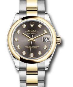 Đồng Hồ Rolex 278243 dkgdo - Datejust 31 Steel and Yellow Gold - Domed Bezel - OysterĐồng Hồ Rolex 278243 dkgdo - Datejust 31 Steel and Yellow Gold - Domed Bezel - Oyster