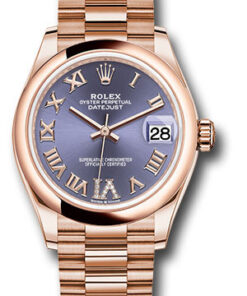 Đồng Hồ Rolex 278245 aubdr6p - Datejust 31 Everose Gold - Domed Bezel - PresidentĐồng Hồ Rolex 278245 aubdr6p - Datejust 31 Everose Gold - Domed Bezel - President
