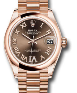 Đồng Hồ Rolex 278245 chodr6p - Datejust 31 Everose Gold - Domed Bezel - PresidentĐồng Hồ Rolex 278245 chodr6p - Datejust 31 Everose Gold - Domed Bezel - President