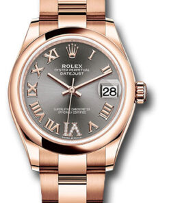 Đồng Hồ Rolex 278245 dkrhdr6o - Datejust 31 Everose Gold - Domed Bezel - OysterĐồng Hồ Rolex 278245 dkrhdr6o - Datejust 31 Everose Gold - Domed Bezel - Oyster