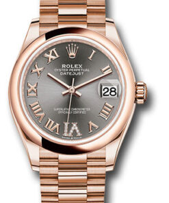 Đồng Hồ Rolex 278245 dkrhdr6p - Datejust 31 Everose Gold - Domed Bezel - PresidentĐồng Hồ Rolex 278245 dkrhdr6p - Datejust 31 Everose Gold - Domed Bezel - President