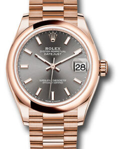 Đồng Hồ Rolex 278245 dkrhip - Datejust 31 Everose Gold - Domed Bezel - PresidentĐồng Hồ Rolex 278245 dkrhip - Datejust 31 Everose Gold - Domed Bezel - President