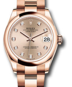 Đồng Hồ Rolex 278245 rsdo - Datejust 31 Everose Gold - Domed Bezel - OysterĐồng Hồ Rolex 278245 rsdo - Datejust 31 Everose Gold - Domed Bezel - Oyster