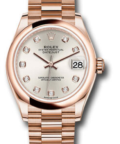 Đồng Hồ Rolex 278245 sdp - Datejust 31 Everose Gold - Domed Bezel - PresidentĐồng Hồ Rolex 278245 sdp - Datejust 31 Everose Gold - Domed Bezel - President