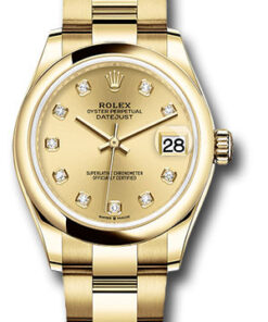 Đồng Hồ Rolex 278248 chdo - Datejust 31 Yellow Gold - Domed Bezel - OysterĐồng Hồ Rolex 278248 chdo - Datejust 31 Yellow Gold - Domed Bezel - Oyster