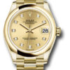 Đồng Hồ Rolex 278248 chdp - Datejust 31 Yellow Gold - Domed Bezel - President 2 278248chdp 1