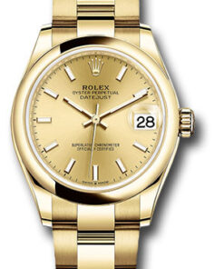 Đồng Hồ Rolex 278248 chio - Datejust 31 Yellow Gold - Domed Bezel - OysterĐồng Hồ Rolex 278248 chio - Datejust 31 Yellow Gold - Domed Bezel - Oyster