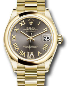 Đồng Hồ Rolex 278248 dkgdr6p - Datejust 31 Yellow Gold - Domed Bezel - PresidentĐồng Hồ Rolex 278248 dkgdr6p - Datejust 31 Yellow Gold - Domed Bezel - President