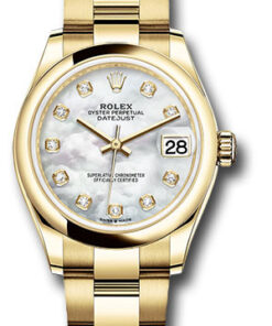Đồng Hồ Rolex 278248 mdo - Datejust 31 Yellow Gold - Domed Bezel - OysterĐồng Hồ Rolex 278248 mdo - Datejust 31 Yellow Gold - Domed Bezel - Oyster