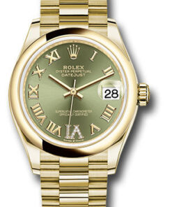 Đồng Hồ Rolex 278248 ogdr6p - Datejust 31 Yellow Gold - Domed Bezel - PresidentĐồng Hồ Rolex 278248 ogdr6p - Datejust 31 Yellow Gold - Domed Bezel - President