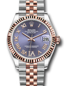 Đồng Hồ Rolex 278271 aubdr6j - Datejust 31 Steel and Everose Gold - Fluted Bezel - JubileeĐồng Hồ Rolex 278271 aubdr6j - Datejust 31 Steel and Everose Gold - Fluted Bezel - Jubilee