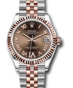 Đồng Hồ Rolex 278271 chodr6j - Datejust 31 Steel and Everose Gold - Fluted Bezel - JubileeĐồng Hồ Rolex 278271 chodr6j - Datejust 31 Steel and Everose Gold - Fluted Bezel - Jubilee