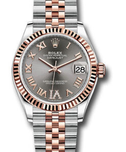 Đồng Hồ Rolex 278271 dkrhdr6j - Datejust 31 Steel and Everose Gold - Fluted Bezel - JubileeĐồng Hồ Rolex 278271 dkrhdr6j - Datejust 31 Steel and Everose Gold - Fluted Bezel - Jubilee