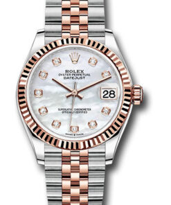 Đồng Hồ Rolex 278271 mdj - Datejust 31 Steel and Everose Gold - Fluted Bezel - JubileeĐồng Hồ Rolex 278271 mdj - Datejust 31 Steel and Everose Gold - Fluted Bezel - Jubilee