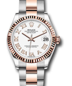 Đồng Hồ Rolex 278271 wro - Datejust 31 Steel and Everose Gold - Fluted Bezel - OysterĐồng Hồ Rolex 278271 wro - Datejust 31 Steel and Everose Gold - Fluted Bezel - Oyster