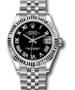 Đồng Hồ Rolex 278274 bkrj - Datejust 31 Steel and White Gold - Fluted Bezel - JubileeĐồng Hồ Rolex 278274 bkrj - Datejust 31 Steel and White Gold - Fluted Bezel - Jubilee