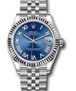 Đồng Hồ Rolex 278274 blrj - Datejust 31 Steel and White Gold - Fluted Bezel - JubileeĐồng Hồ Rolex 278274 blrj - Datejust 31 Steel and White Gold - Fluted Bezel - Jubilee