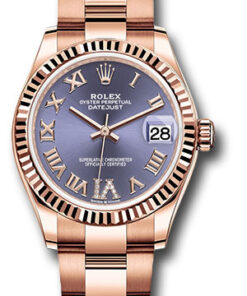 Đồng Hồ Rolex 278275 aubdr6o - Datejust 31 Everose Gold - Fluted Bezel - OysterĐồng Hồ Rolex 278275 aubdr6o - Datejust 31 Everose Gold - Fluted Bezel - Oyster