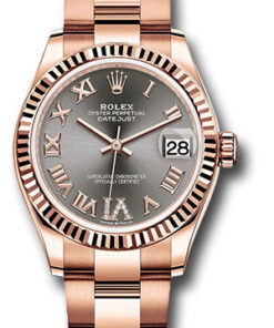 Đồng Hồ Rolex 278275 dkrhdr6o - Datejust 31 Everose Gold - Fluted Bezel - OysterĐồng Hồ Rolex 278275 dkrhdr6o - Datejust 31 Everose Gold - Fluted Bezel - Oyster